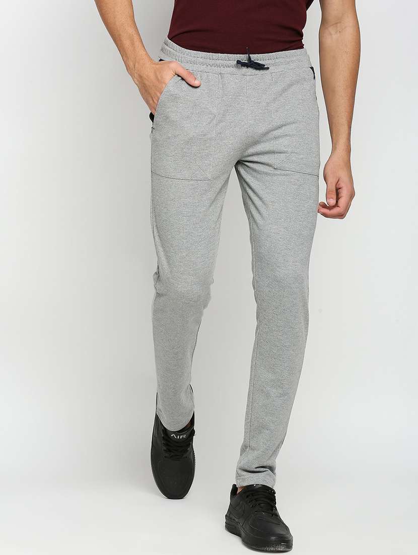 draw string waist solid joggers