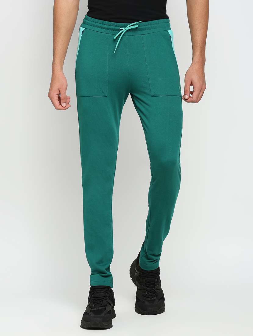 draw string waist solid joggers