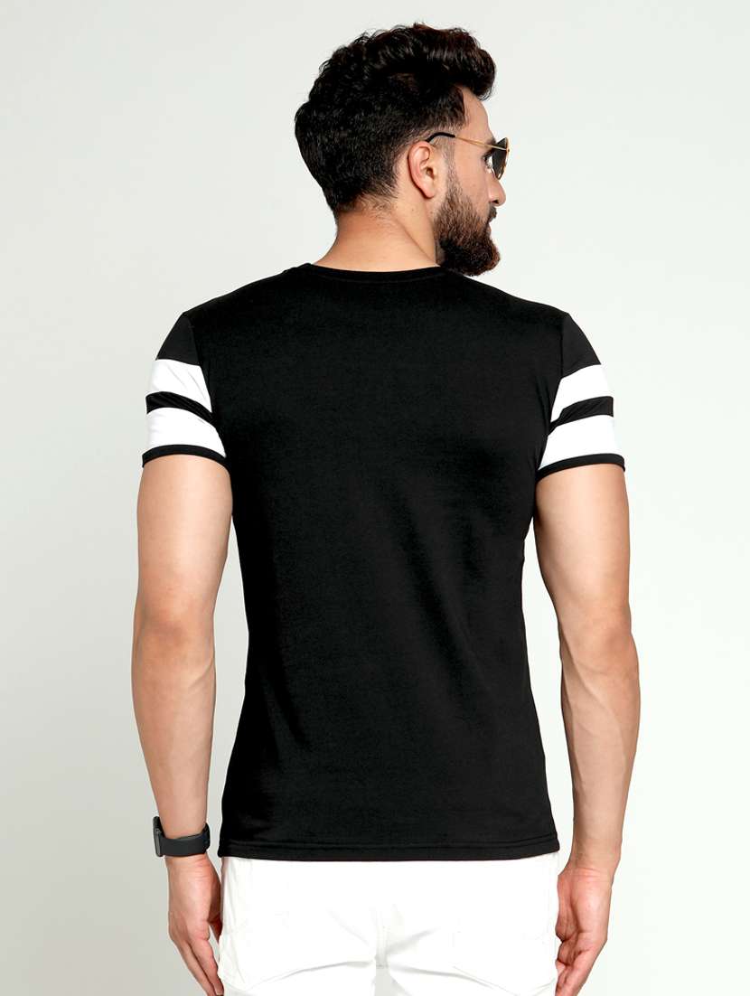 crew neck cut & sew t-shirt - 18528743 - Standard Image - 1