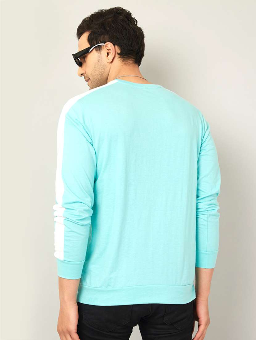 round neck cut and sew t-shirt - 18528755 -  Standard Image - 1