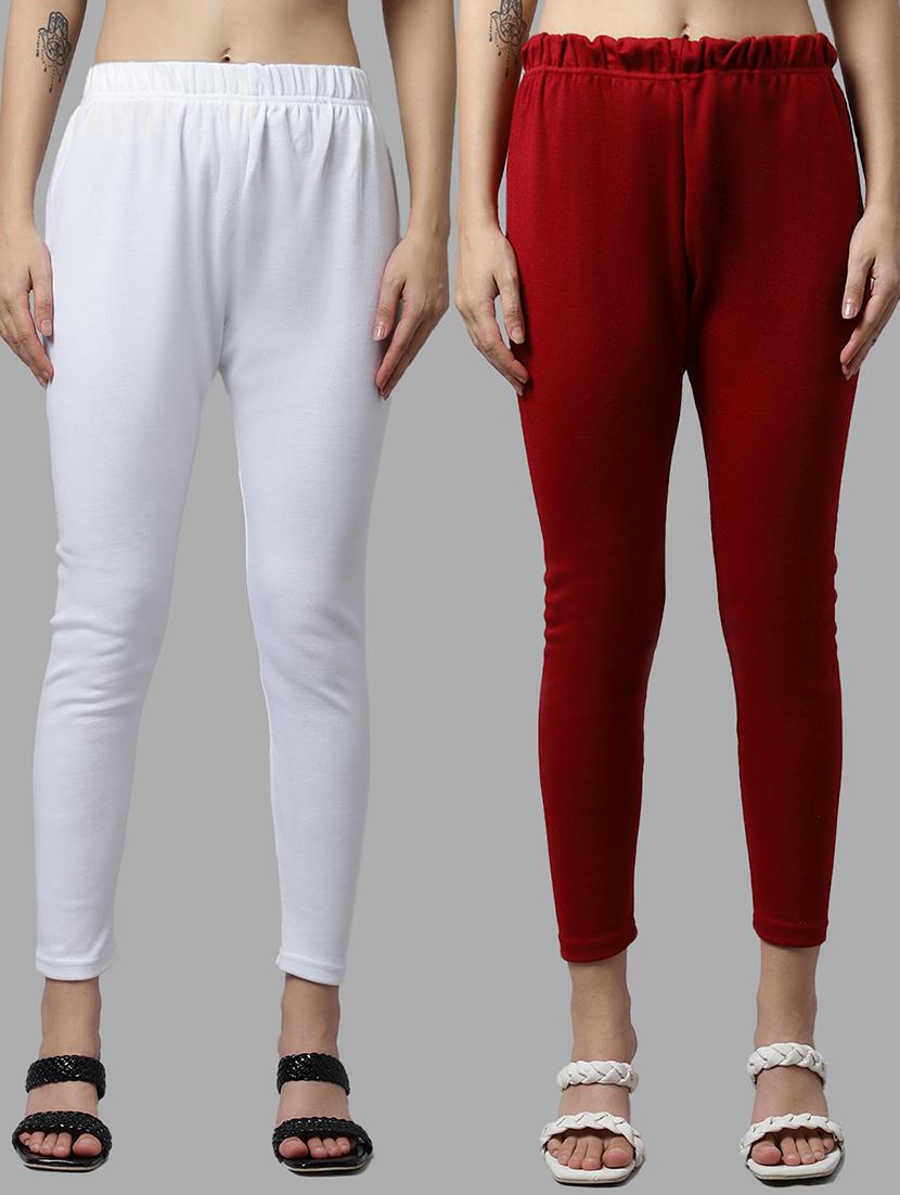 pack of 2 solid leggings 