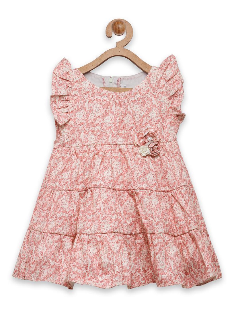 girls printed frock - 18529166 - Standard Image - 1