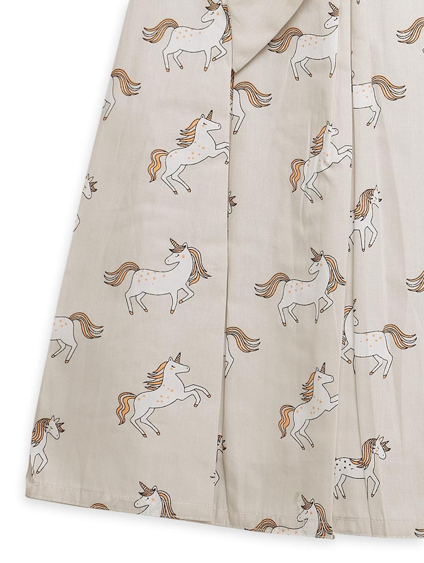 girls printed frock - 18529192 - Standard Image - 4