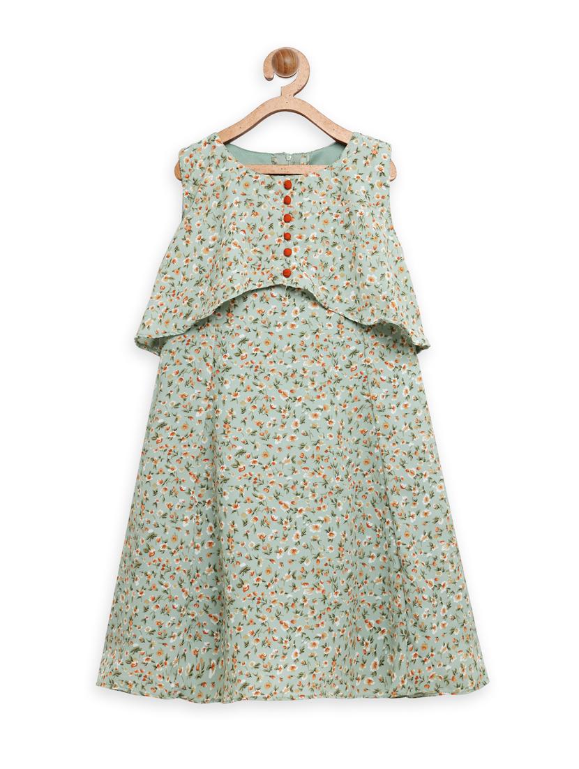 girls printed frock - 18529208 -  Standard Image - 1