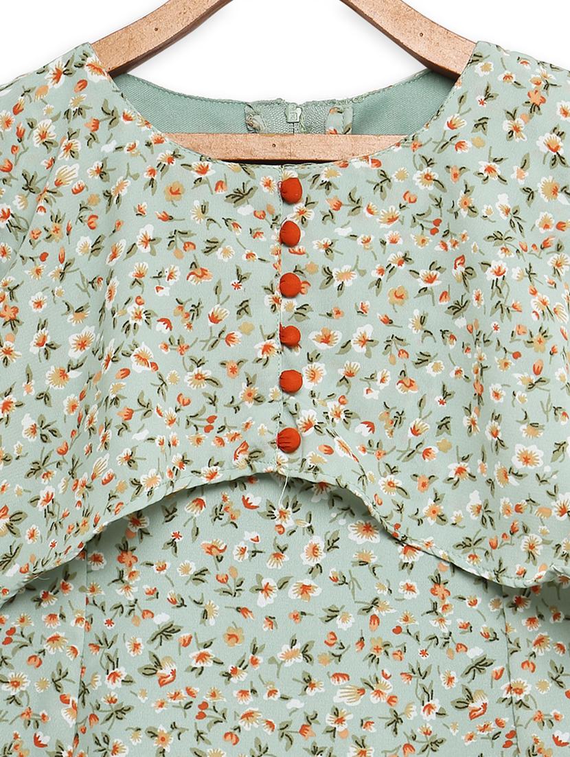 girls printed frock - 18529208 - Standard Image - 4