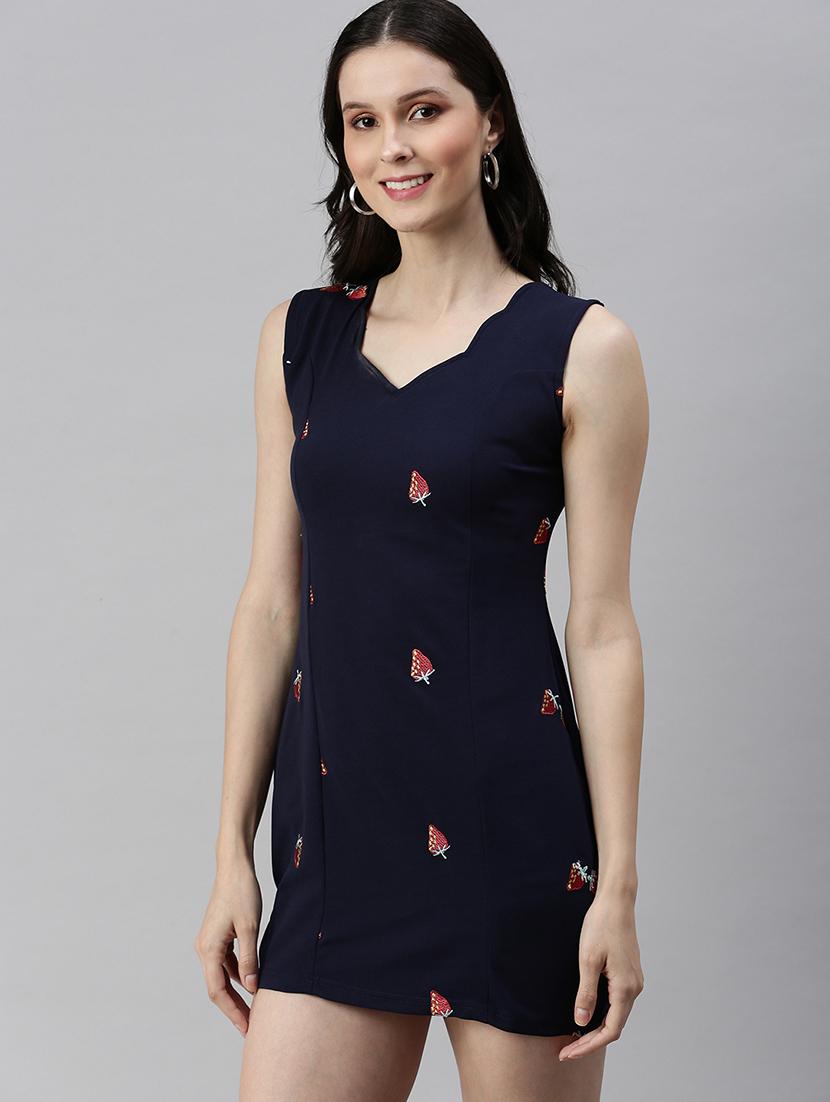 women's sheath mini dress - 18530354 - Standard Image - 1