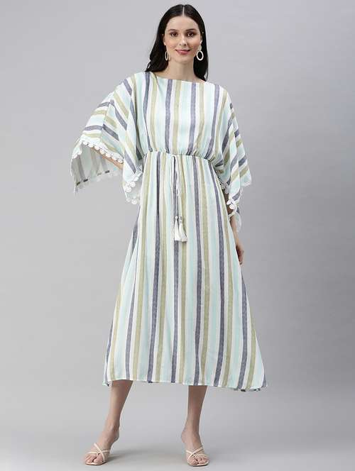 women's striped dress - 18530357 - Standard Image - 0