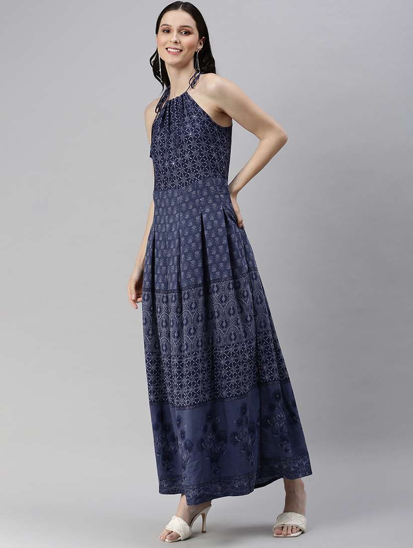 women's fit & flare floral dress - 18530361 -  Standard Image - 1