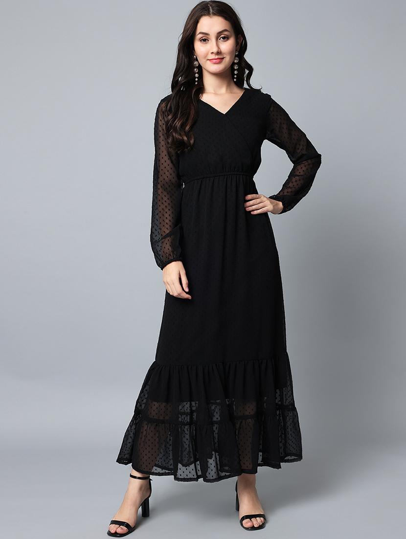 women's layered solid dress - 18531827 - Zoom Image - 0