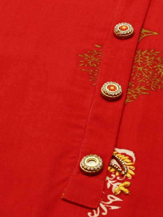 Women's Straight Kurta - 18532140 -  Standard Image - 4
