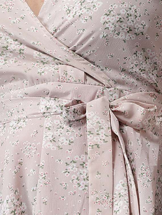 women's peplum v neck top - 18532286 -  Standard Image - 4