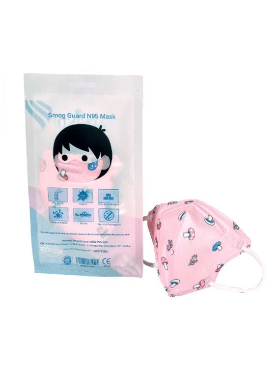 multi colored nonwoven antipollution mask - 18532446 -  Standard Image - 1