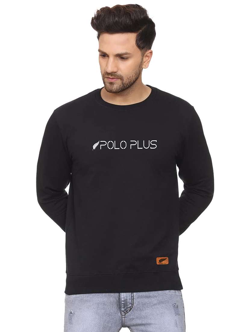 mens chest print sweatshirt