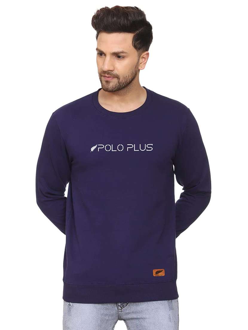 mens chest print sweatshirt