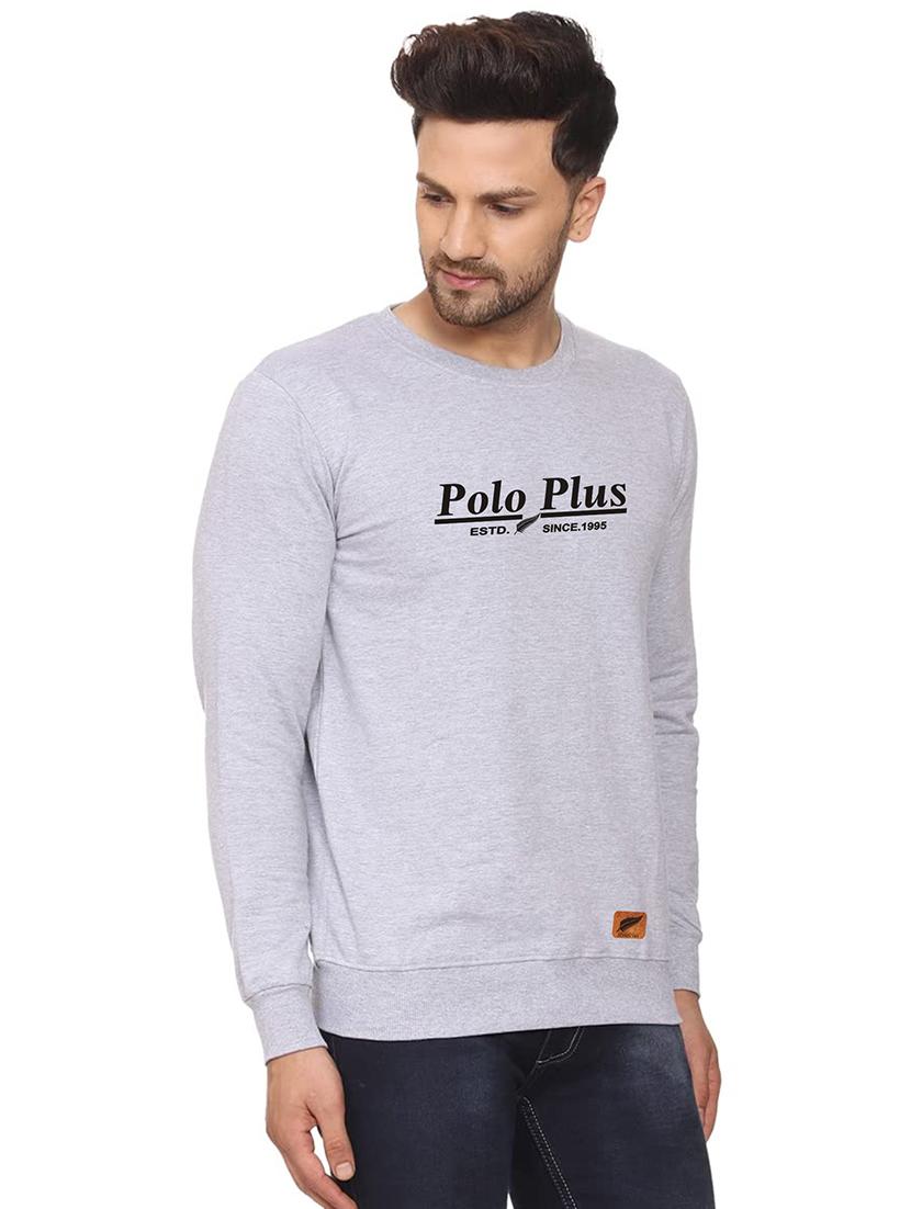 mens chest print sweatshirt - 18532528 - Standard Image - 1