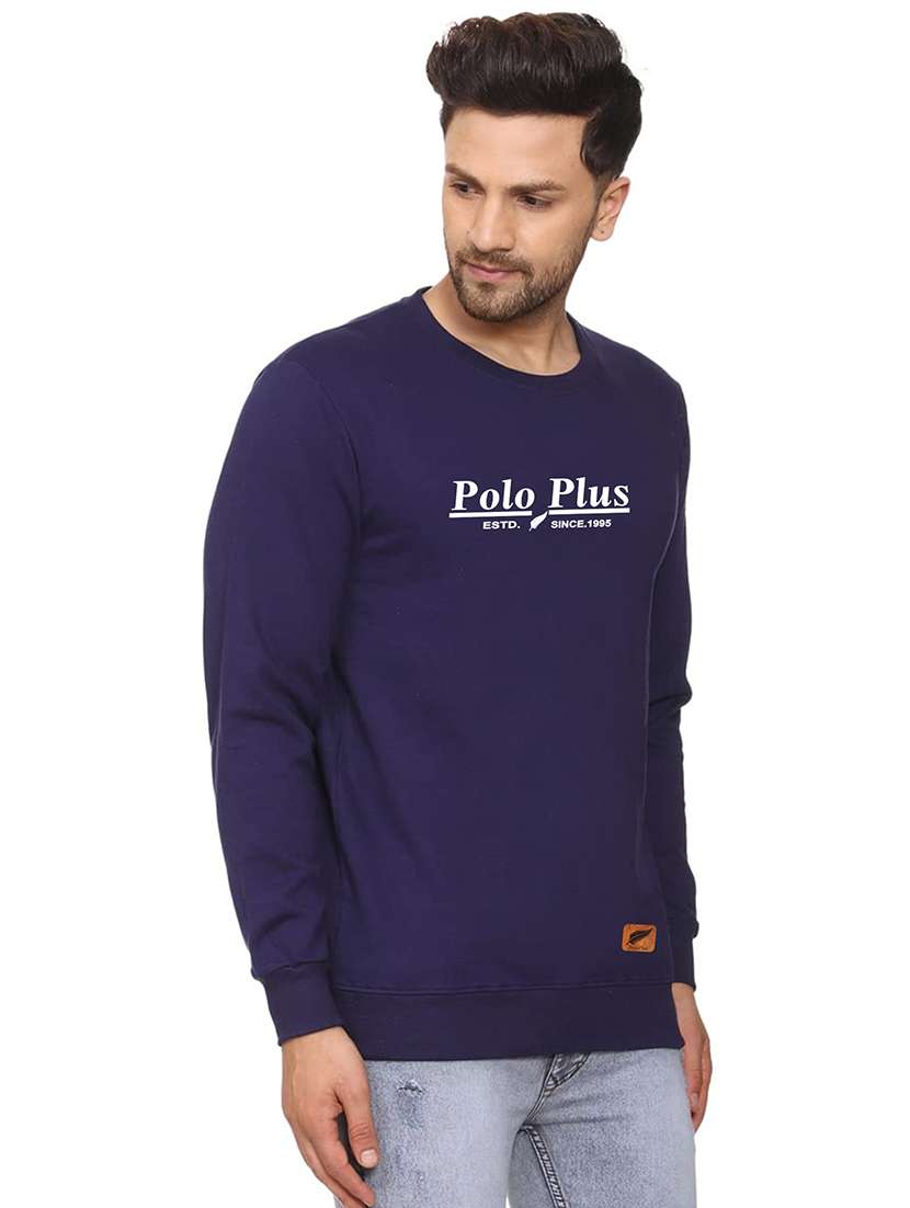 mens chest print sweatshirt - 18532530 -  Standard Image - 1