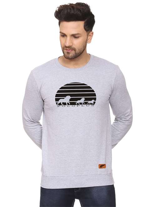 Mens Chest Print Sweatshirt