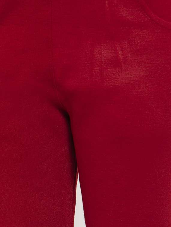 women solid ankle length pants - 18532653 -  Standard Image - 4