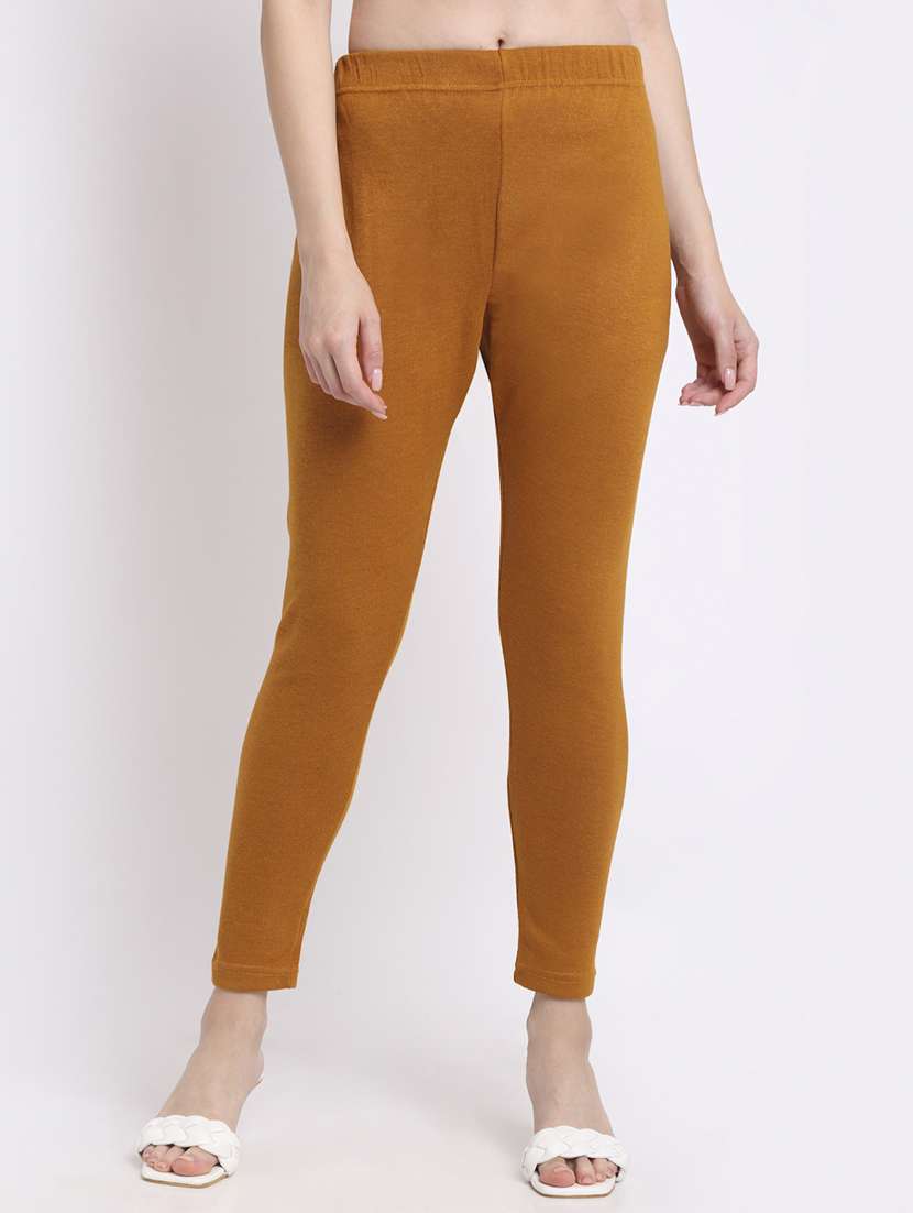 mid rise solid legging
