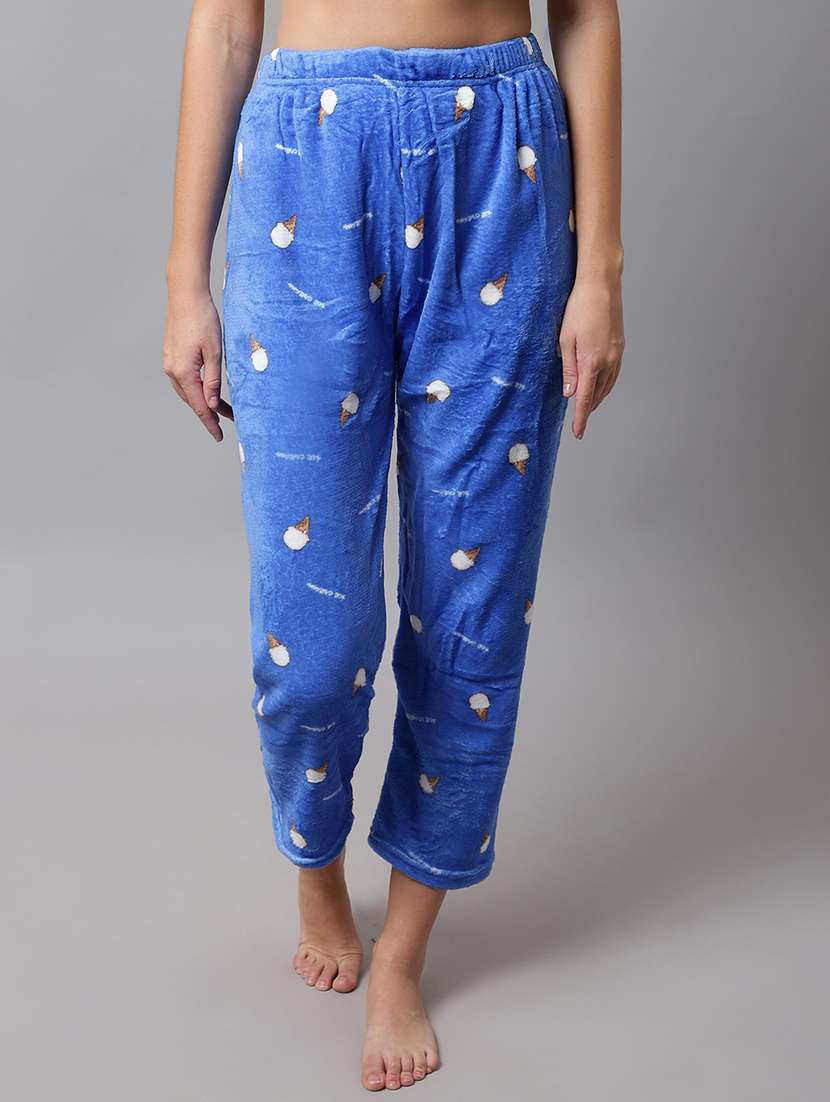 mid rise printed pajama