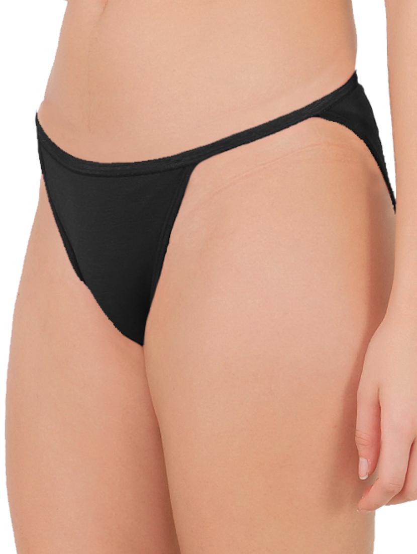 low rise solid bikini panty - 18532833 - Standard Image - 1