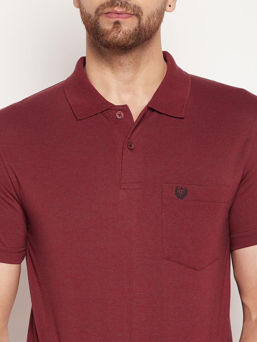 short sleeved solid polo t-shirt - 18532871 - Standard Image - 4