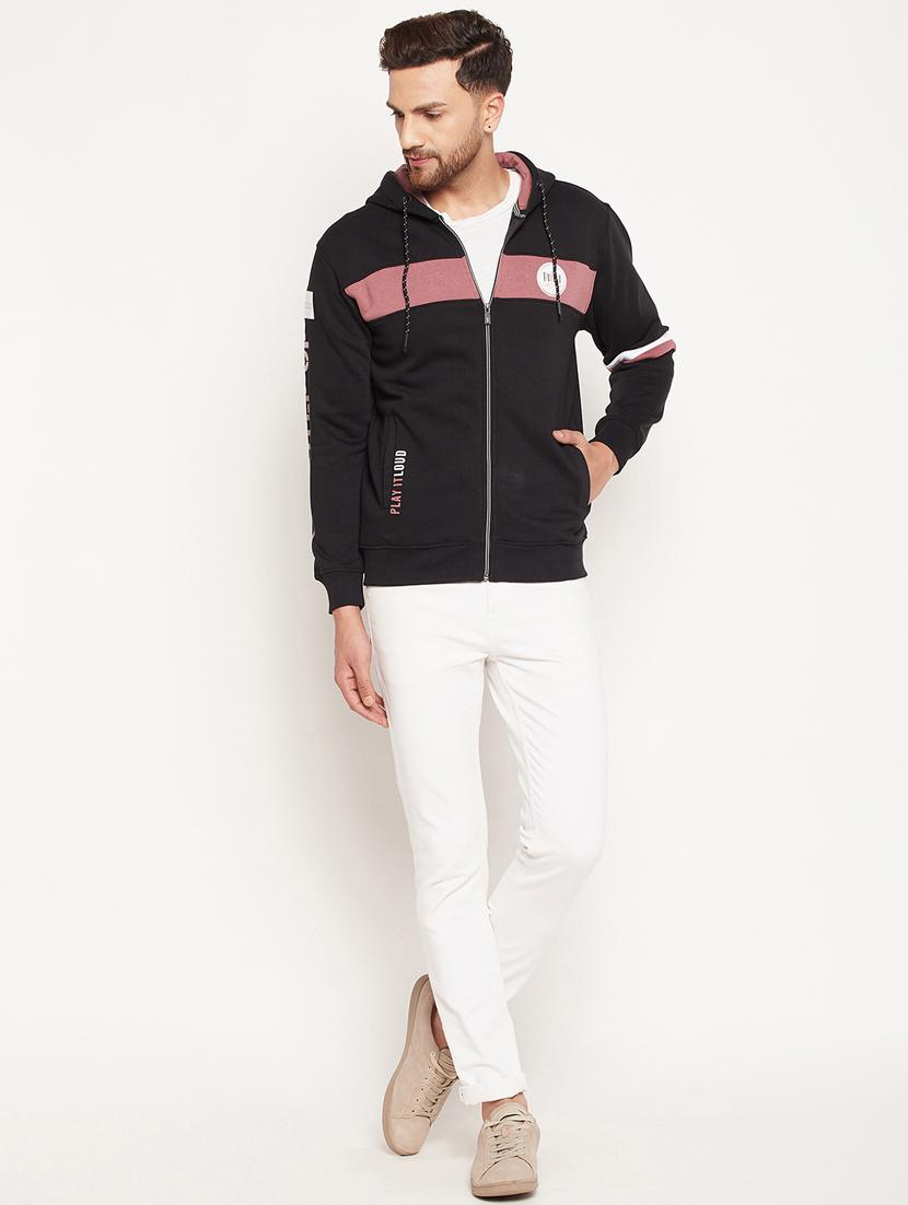 hooded printed sweatshirt - 18532876 - Standard Image - 4