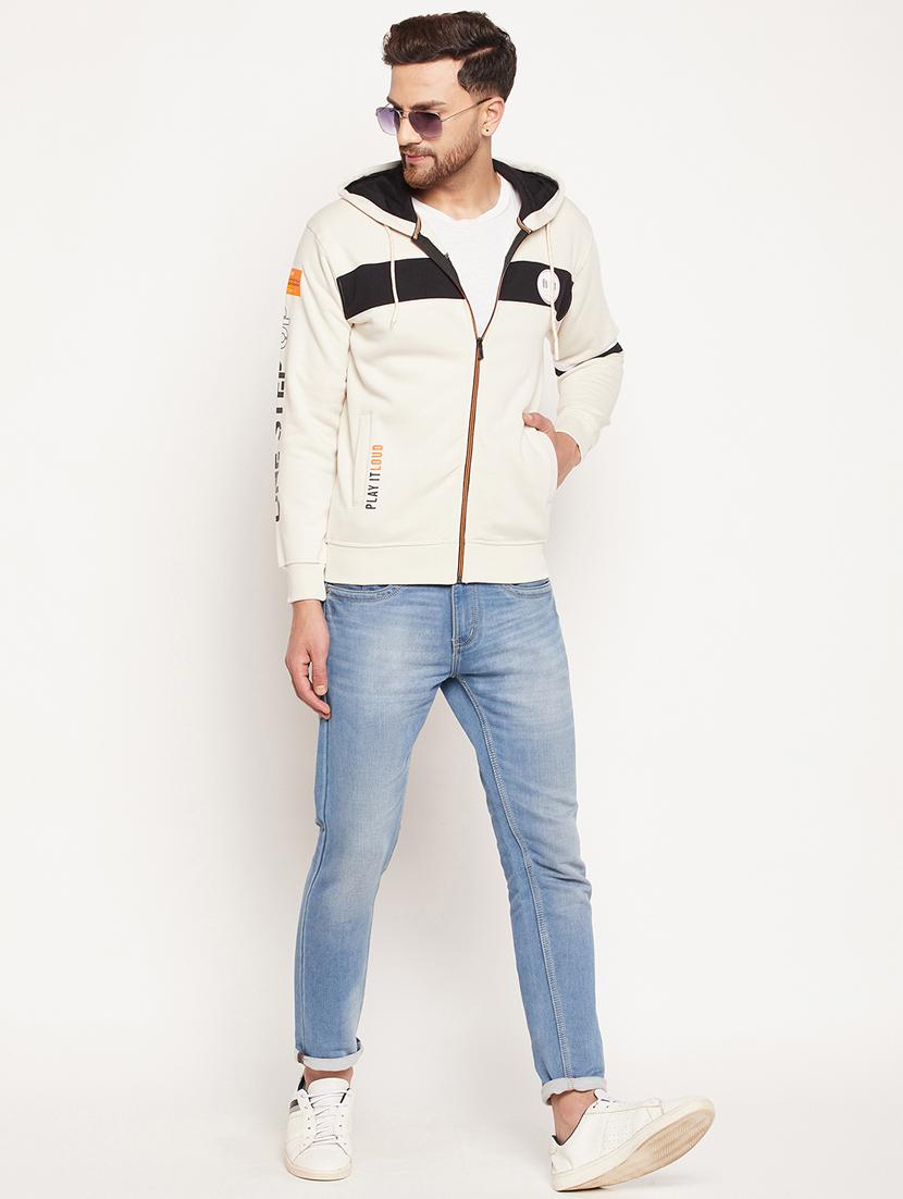 hooded printed sweatshirt - 18532877 - Standard Image - 4