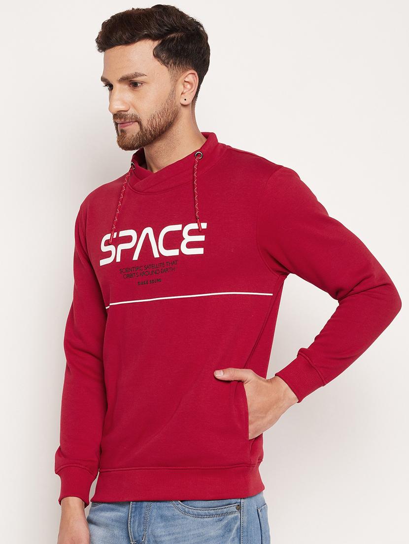 hooded printed sweatshirt - 18532879 -  Standard Image - 1