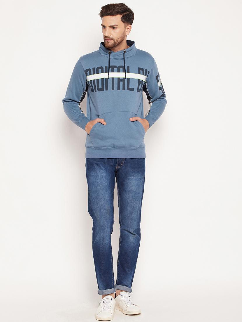 hooded printed sweatshirt - 18532882 - Standard Image - 4