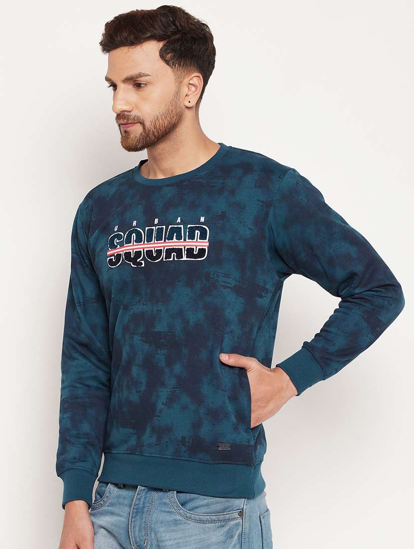 crew neck chest print sweatshirt - 18532884 -  Standard Image - 1