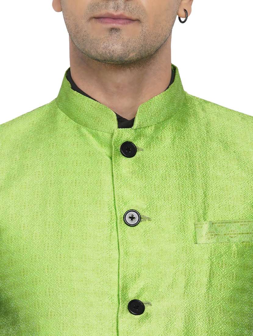 self designed nehru jacket - 18532909 -  Standard Image - 4