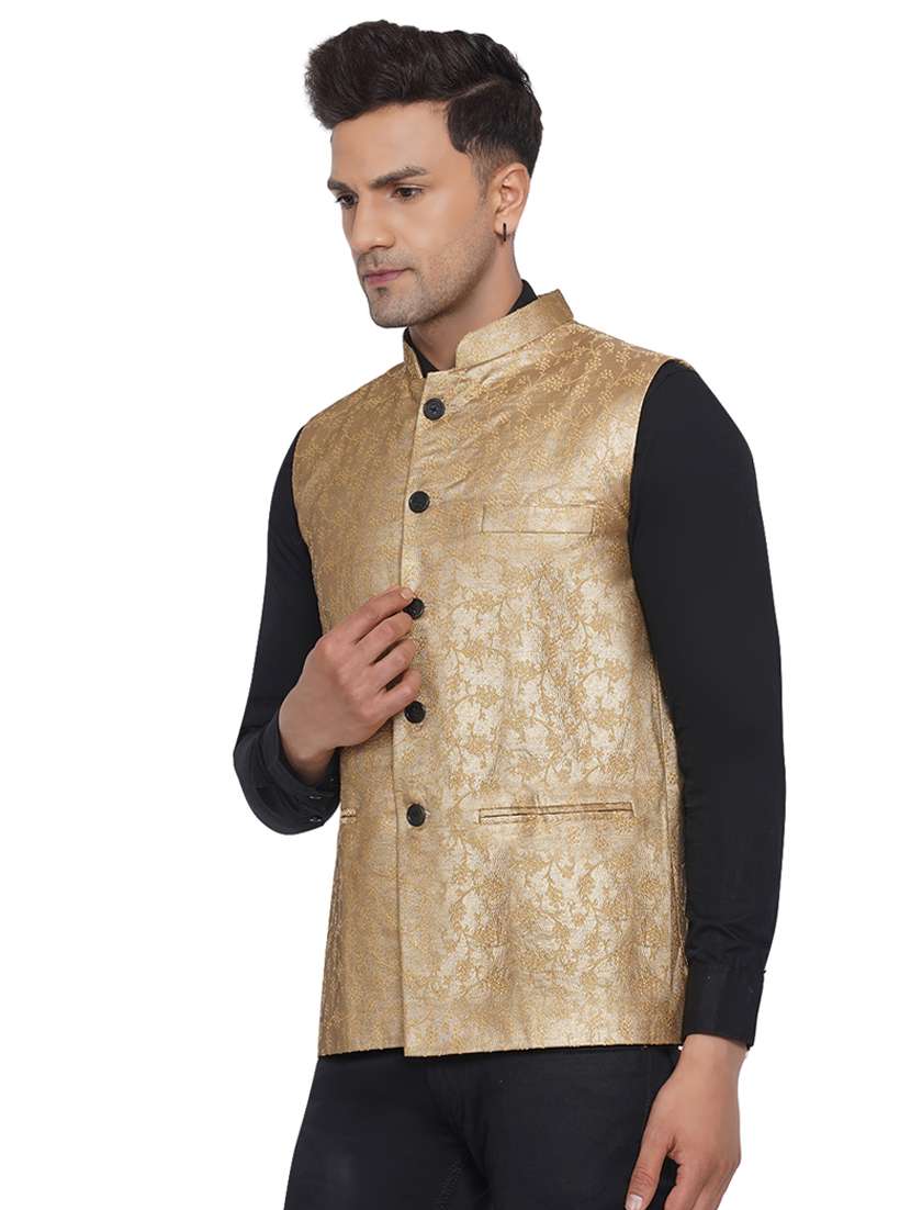 self designed nehru jacket - 18532935 -  Standard Image - 1