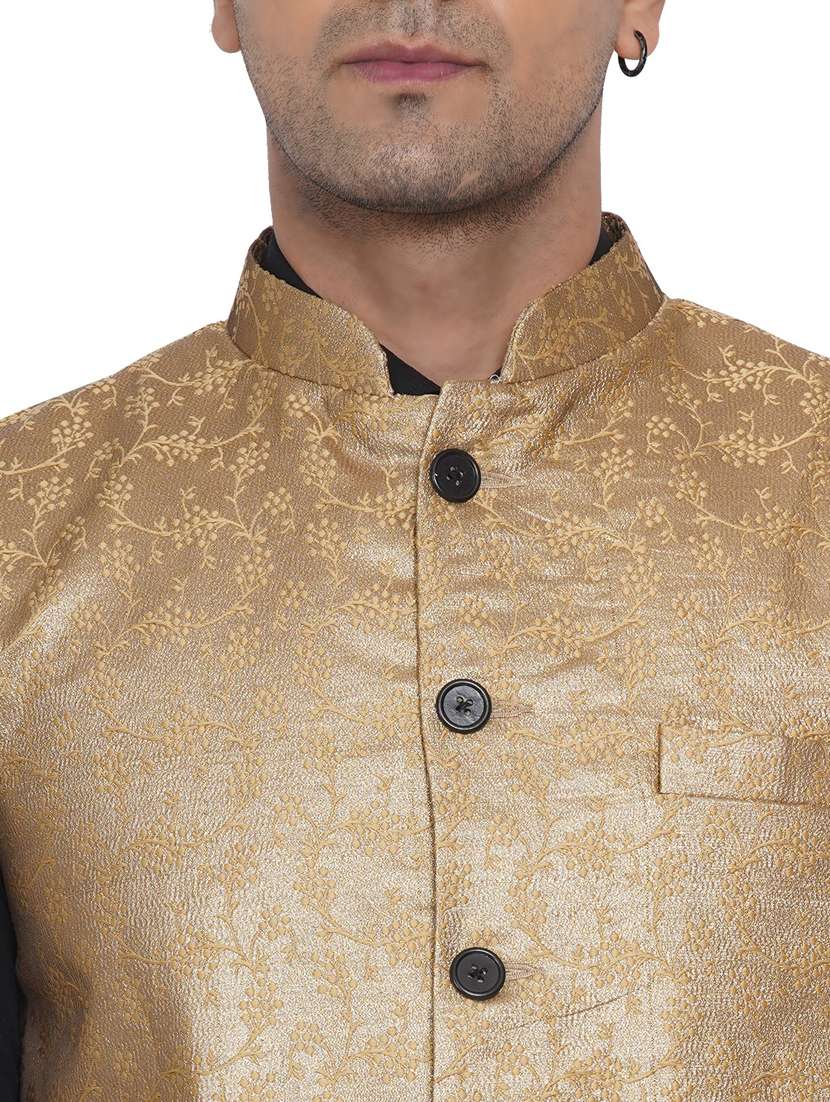 self designed nehru jacket - 18532935 -  Standard Image - 4