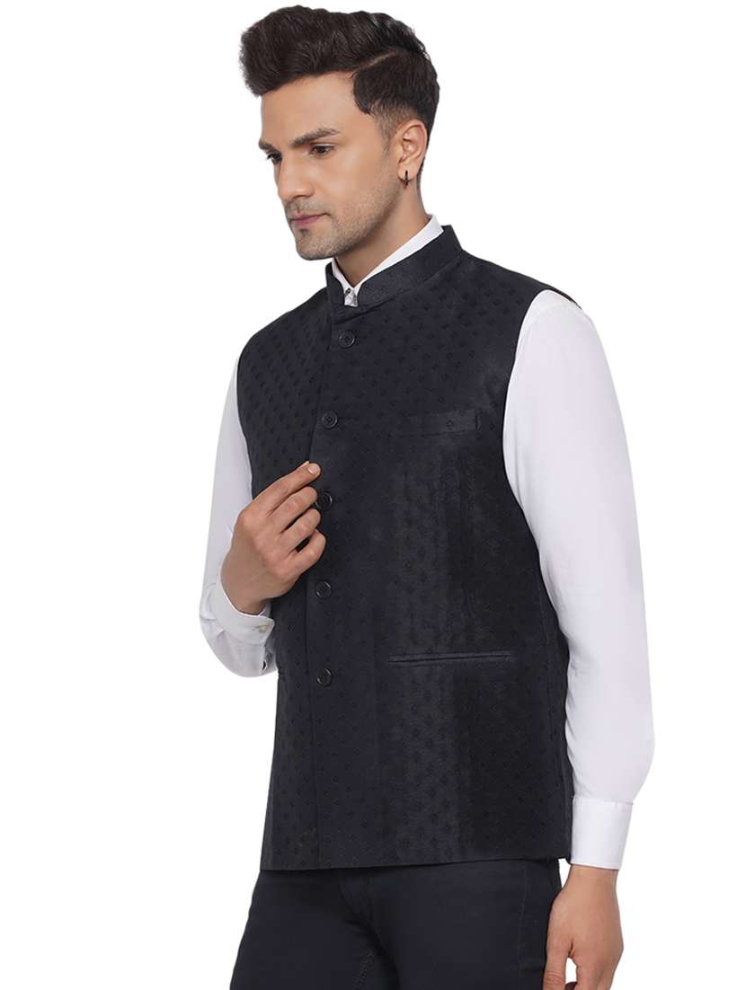 self designed nehru jacket - 18532949 -  Standard Image - 1