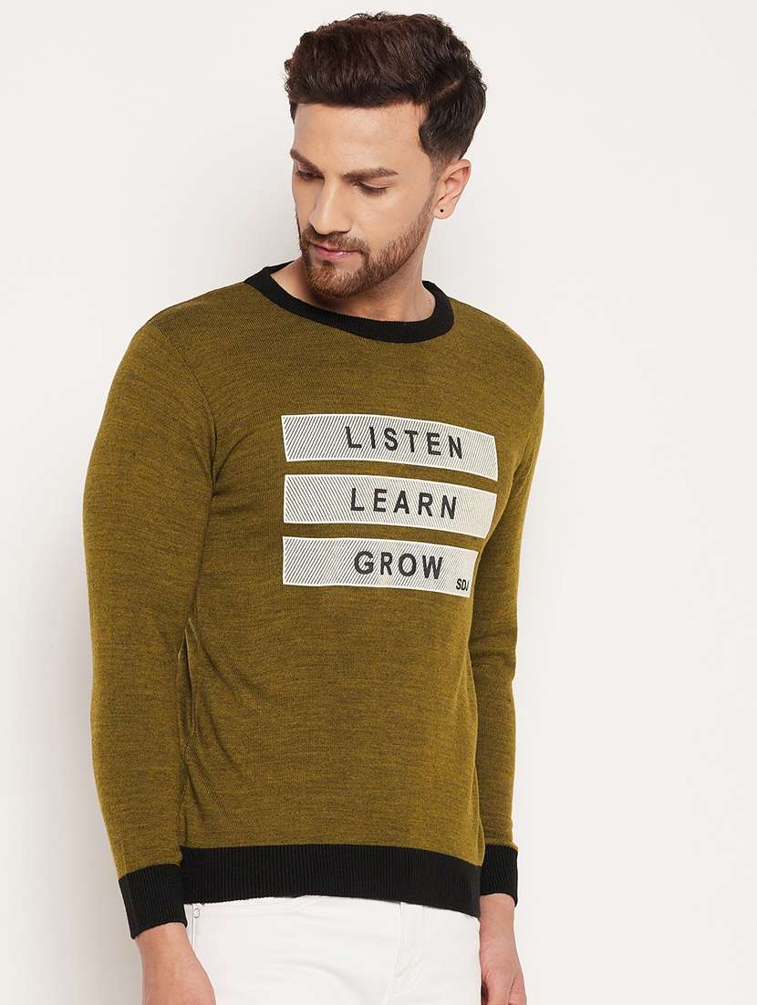 crew neck printed pullover - 18532979 -  Standard Image - 1