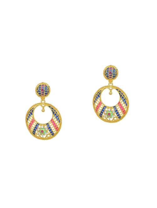 women multi colored drop earrings - 18534251 -  Standard Image - 0