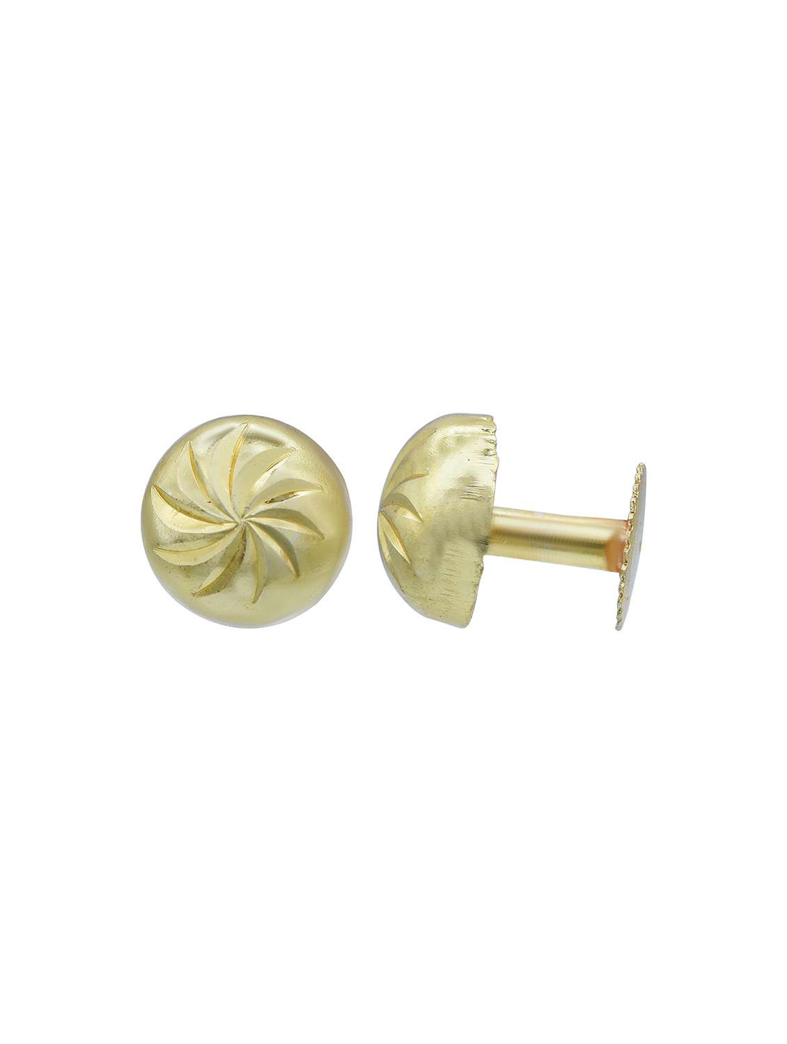 women golden drop earring  - 18534321 -  Standard Image - 1