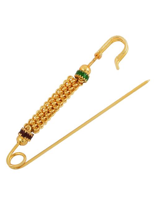 multi colored brass brooch - 18534634 -  Standard Image - 0