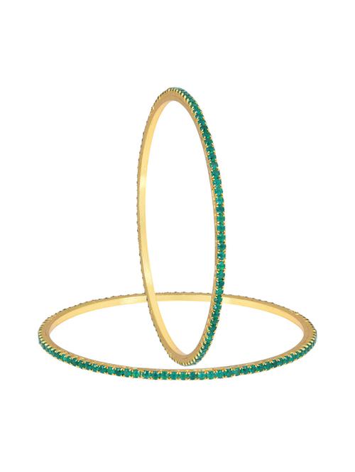 green brass bangle - 18534709 -  Standard Image - 0