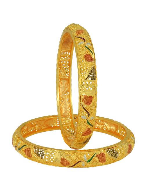 gold brass bangle - 18534719 -  Standard Image - 0