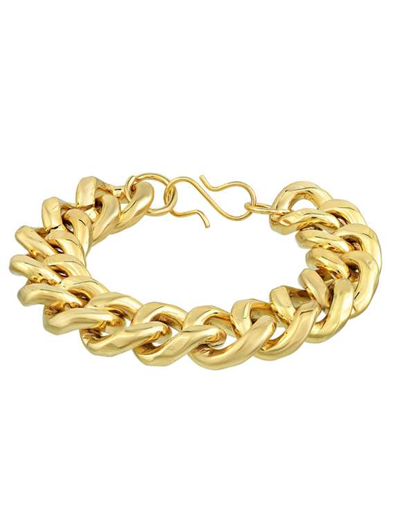 gold brass bracelet