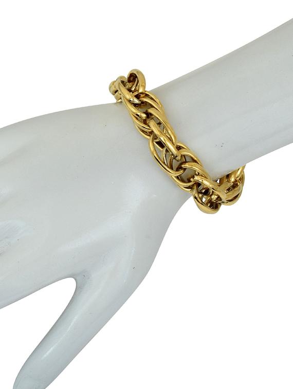 gold brass bangle - 18534727 - Standard Image - 1