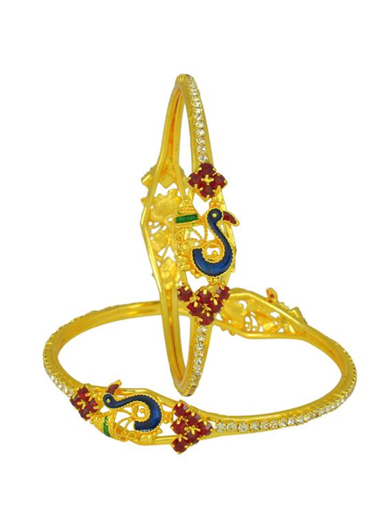 gold brass bangle - 18534764 -  Zoom Image - 0