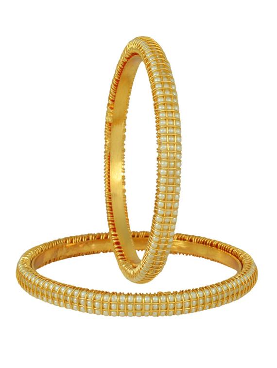 gold brass bangle - 18534765 - Zoom Image - 0