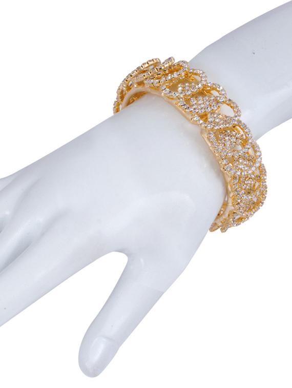 gold brass bangle - 18534766 - Standard Image - 1