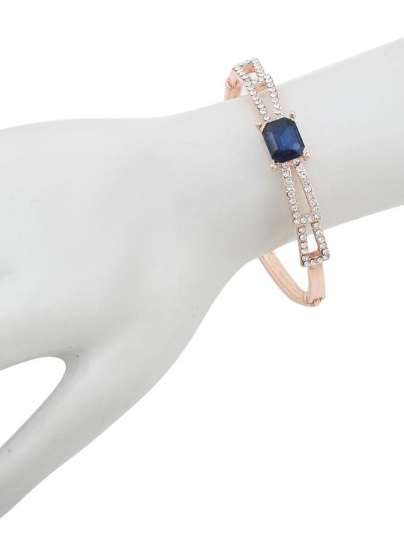 gold brass bangle bracelet - 18534785 - Standard Image - 1