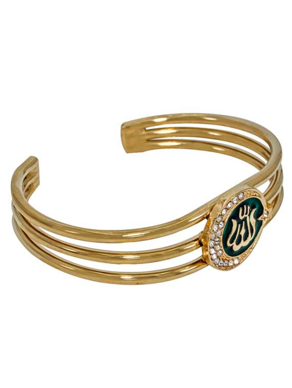 gold brass bangle  bracelet