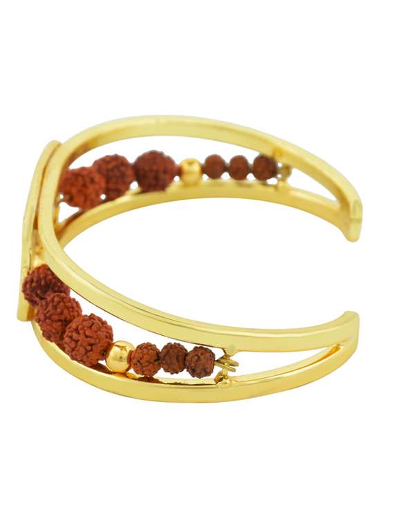 multi colored brass bangle  bracelet