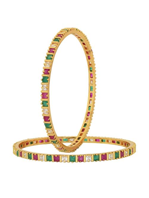gold brass bangle - 18534829 -  Standard Image - 0